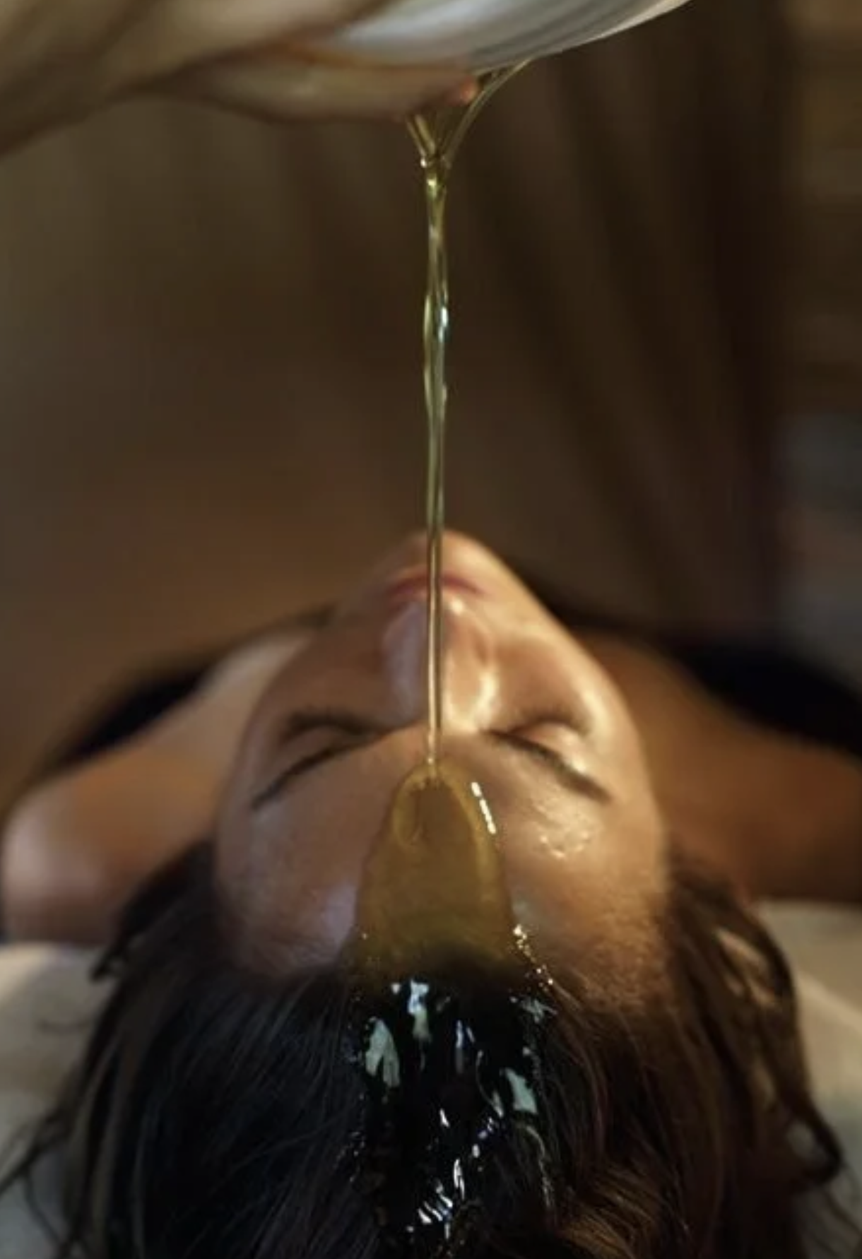 Ayurvedic Shirodhara treatment